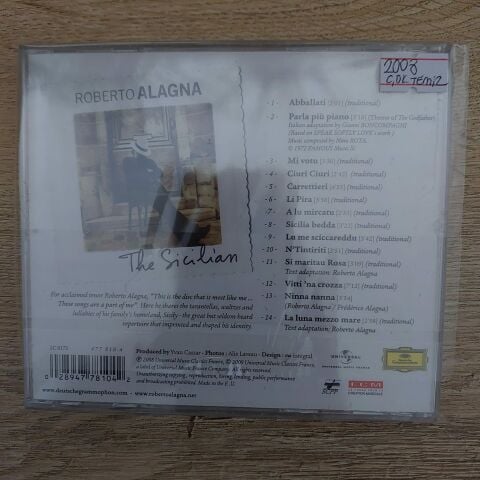 ROBERTO ALAGNA - THE SİCİLİAN CD