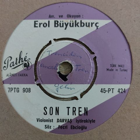 EROL BÜYÜKBURÇ - MÜHÜR GÖZLÜM 45LİK PLAK