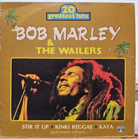 Bob Marley & The Wailers – 20 Greatest Hits LP PLAK