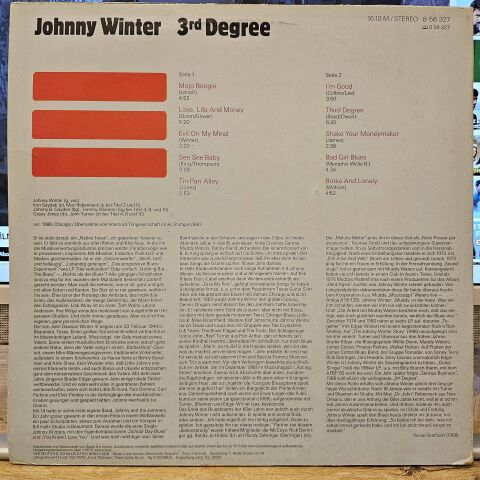 Johnny Winter – 3rd Degree LP PLAK