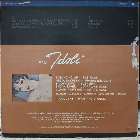 Idoli – VIS Idoli LP PLAK