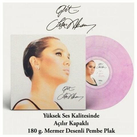 SEZEN AKSU - GİT LP PLAK  (İLK BASKI PEMBE PLAK)