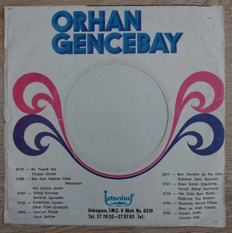 Orhan Gencebay – Severek Ayrilalim 45LİK PLAK
