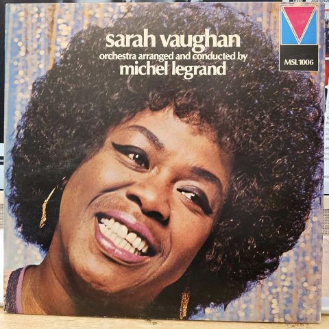 Sarah Vaughan – Orchestra Arranged And Conducted By Michel Legrand LP PLAK