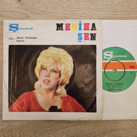 Mediha Şen – Senin Yüzünden / İçerim 45LİK PLAK