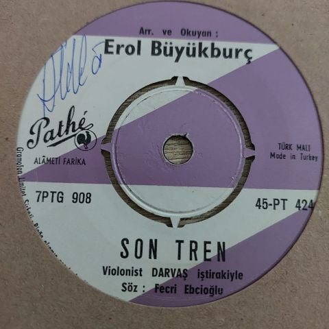 EROL BÜYÜKBURÇ - MÜHÜR GÖZLÜM 45LİK PLAK