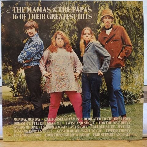 The Mamas & The Papas – 16 Of Their Greatest Hits LP PLAK