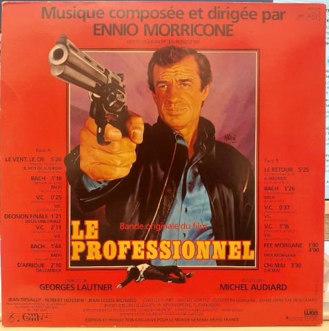 Ennio Morricone – Le Professionnel (Bande Originale Du Film) LP PLAK
