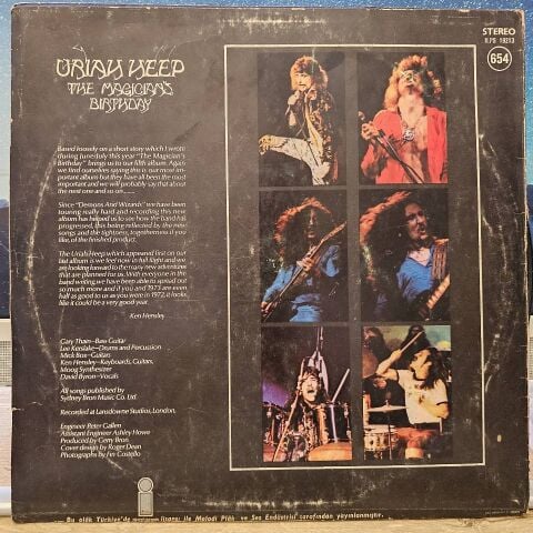 Uriah Heep – The Magician's Birthday LP PLAK