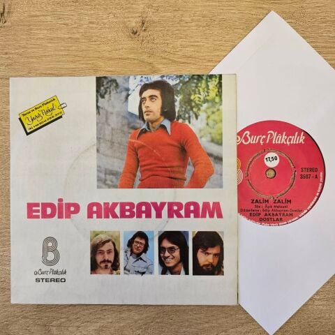 Edip Akbayram – Zalim Zalim / Kahpe Felek 45LİK PLAK