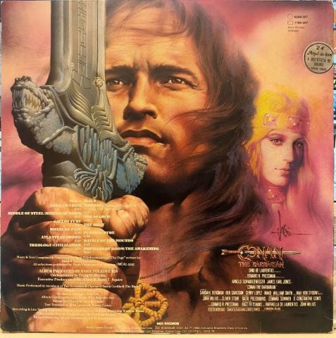 Conan The Barbarian - Trilha Sonora Original do Filme LP PLAK