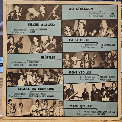 Various – 1966 Altın Mikrofon LP PLAK