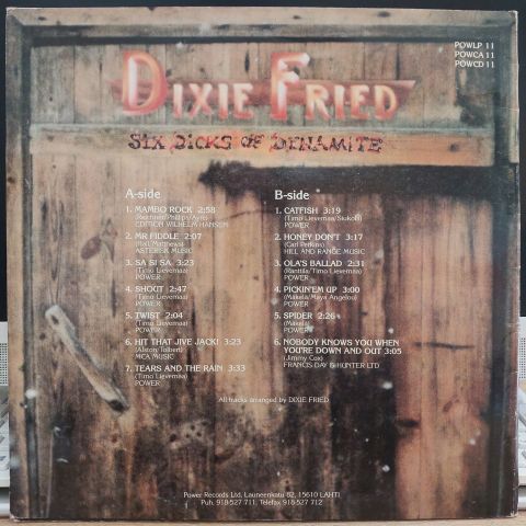 Dixie Fried – Six Dicks Of Dynamite LP PLAK