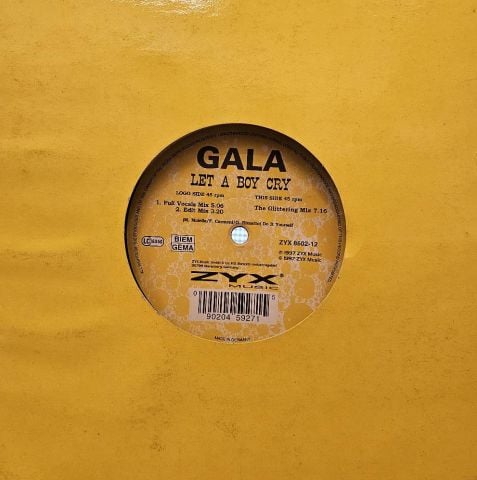 Gala – Let A Boy Cry LP PLAK