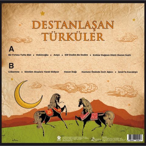 DESTANLAŞAN TÜRKÜLER - LP PLAK