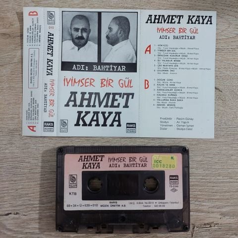 AHMET KAYA - ADI BAHTİYAR İYİMSER BİR GÜL KASET