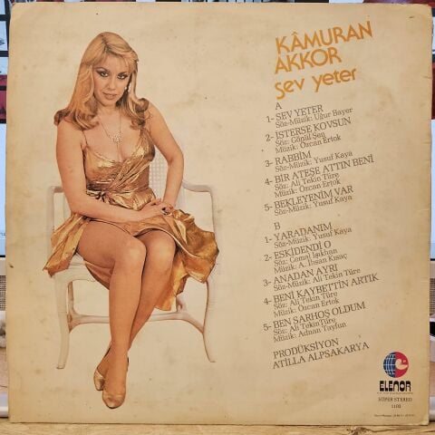 Kâmuran Akkor – Sev Yeter LP PLAK