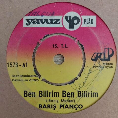 Barış Manço – Ben Bilirim Ben Bilirim / 2023 45LİK PLAK