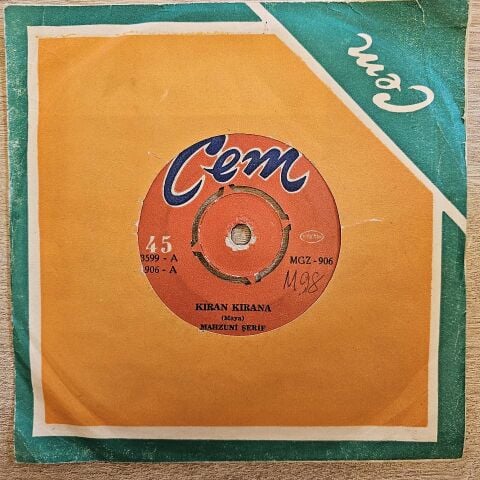 AŞIK MAHZUNİ ŞERİF - KIRAN KIRANA 45LİK PLAK