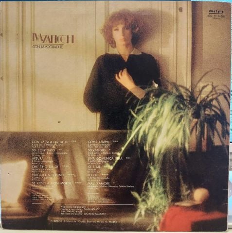 Iva Zanicchi – Con La Voglia Di Te LP PLAK