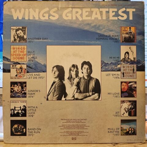 Wings – Wings Greatest LP PLAK