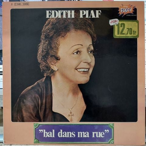 Edith Piaf – Bal Dans Ma Rue LP PLAK