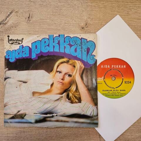 Ajda Pekkan – Olanlar Oldu Bana / Çapkın Satıcı 45LİK PLAK