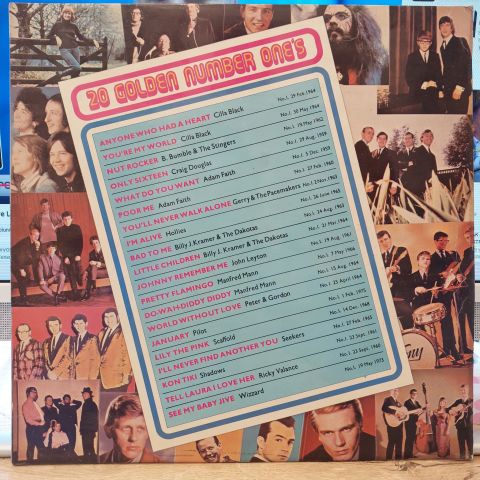 Various – 20 Golden Number One's LP PLAK