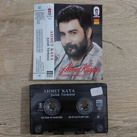 AHMET KAYA - ŞAFAK TÜRKÜSÜ KASET