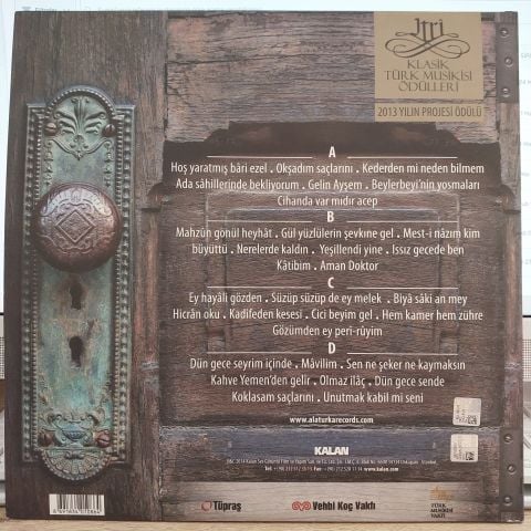 GİRİZGAH - ALATURKA RECORDS TAŞ PLAKLARIN KAYITLARI LP PLAK