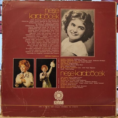 Neşe Karaböcek – Neşe Karaböcek LP PLAK