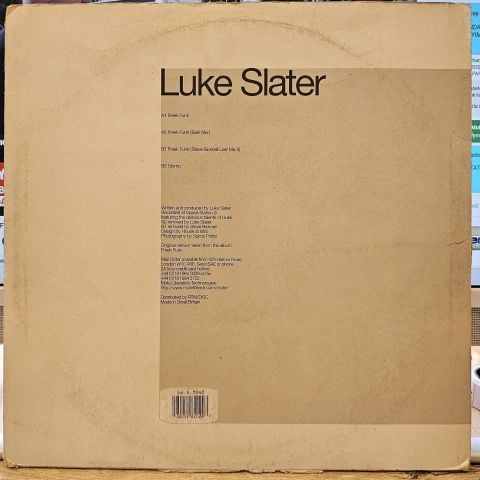 Luke Slater – Freek Funk LP PLAK