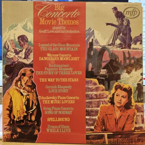 Geoff Love And His Orchestra – Big Concerto Movie Themes LP PLAK