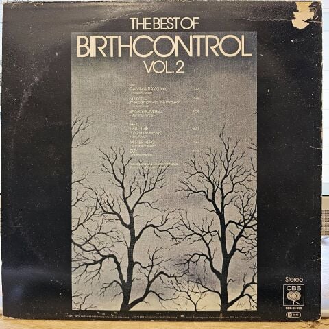 Birth Control – The Best Of Birthcontrol Vol. 2 LP PLAK