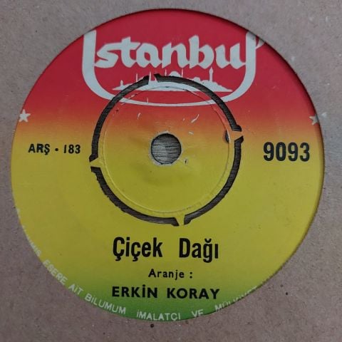 ERKİN KORAY - ÇİÇEK DAĞI  45LİK PLAK
