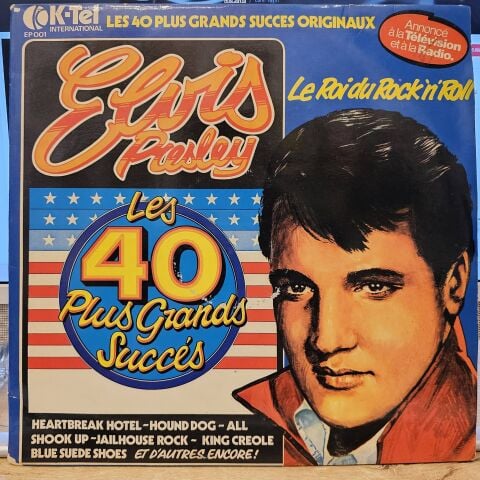 Elvis Presley – Les 40 Plus Grands Succès LP PLAK