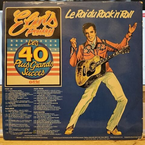 Elvis Presley – Les 40 Plus Grands Succès LP PLAK
