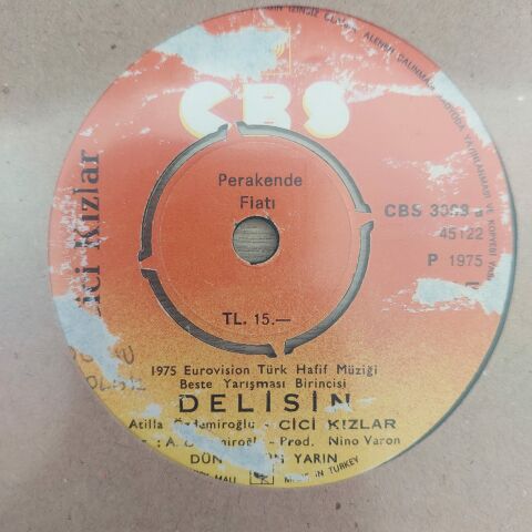 Cici Kızlar – Delisin 45LİK PLAK
