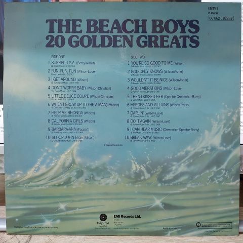The Beach Boys – 20 Golden Greats LP PLAK