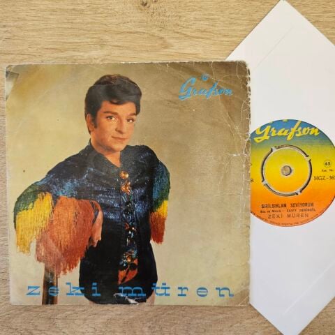 Zeki Müren – Sabır Taşı / Sırılsıklam Seviyorum 45LİK PLAK