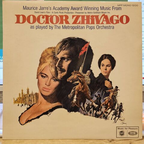Maurice Jarre / The Metropolitan POPS Orchestra – Doctor Zhivago LP PLAK
