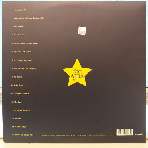 AJDA PEKKAN - THE BEST OF AJDA LP PLAK