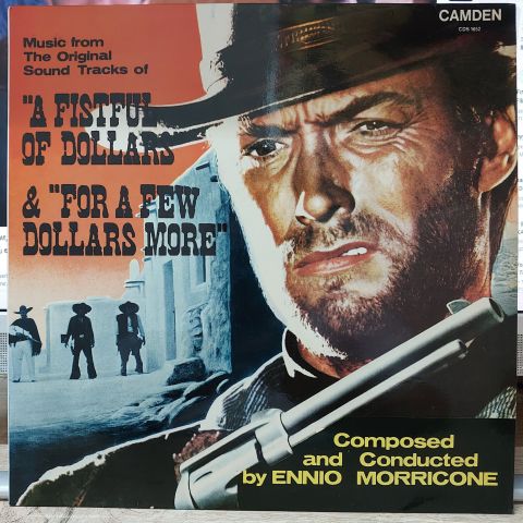 Ennio Morricone And His Orchestra* – For A Few Dollars More / A Fistful Of Dollars LP PLAK...