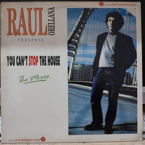 Raul Orellana – You Can't Stop The House LP PLAK