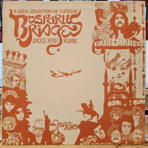 Various – Bosporus Bridges - A Wide Selection Of Turkish Jazz And Funk 1968-1978 LP PLAK...