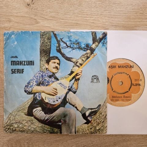 MAHZUNİ ŞERİF - MEHMET EMMİ 45LİK PLAK