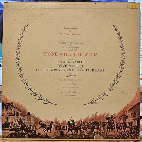 Ornadel And The Starlight Symphony Orchestra – Gone With The Wind - The Music From The MGM Motion Picture Release LP PLAK