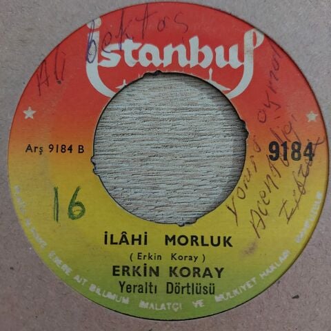 ERKİN KORAY - KISKANIRIM 45LİK PLAK
