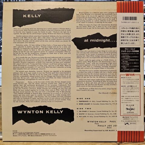 Wynton Kelly – Kelly At Midnite LP PLAK