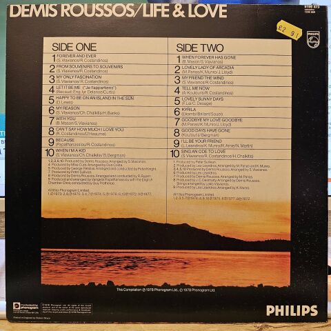 Demis Roussos – Life & Love LP PLAK